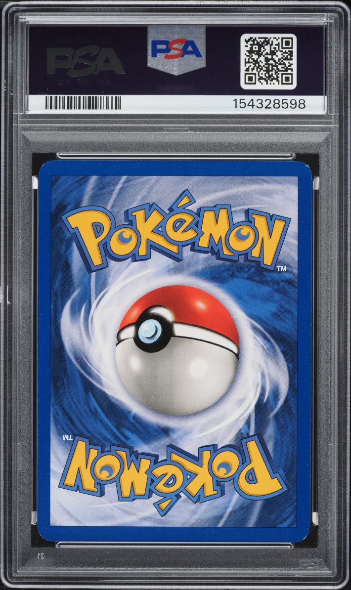 2000 Pokemon Base Set 2 Holo Alakazam #1 PSA 8 NM-MT