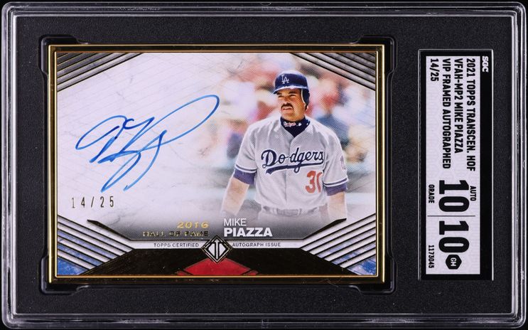 1999 Finest Gold Refractor Mike Piazza /100 #114 PSA 10 GEM MINT