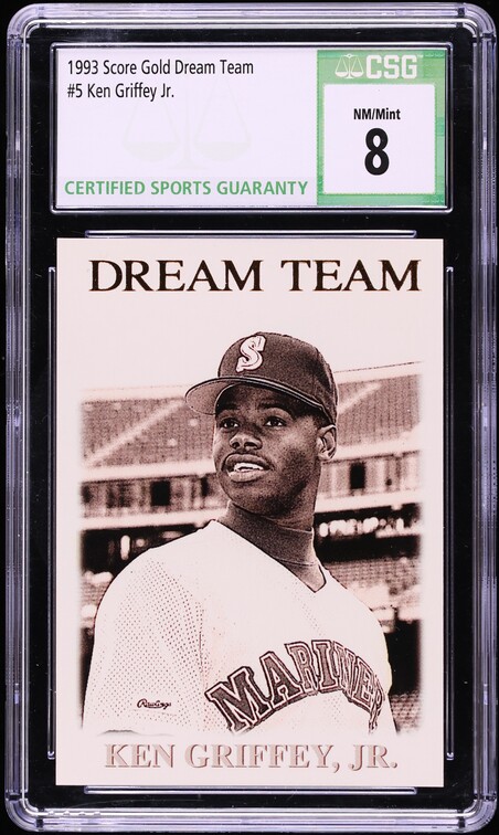 1993 Score Gold Dream Team Ken Griffey Jr. #5 CSG 8 NM-MT