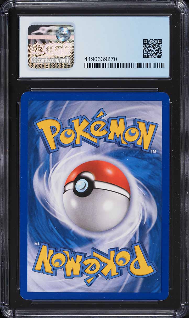 2010 Pokemon HeartGold & SoulSilver Triumphant Reverse Holo Bronzor #58 CGC 7.5