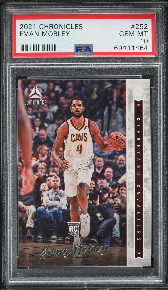 2021 Panini Chronicles Evan Mobley ROOKIE #252 PSA 10 GEM MINT