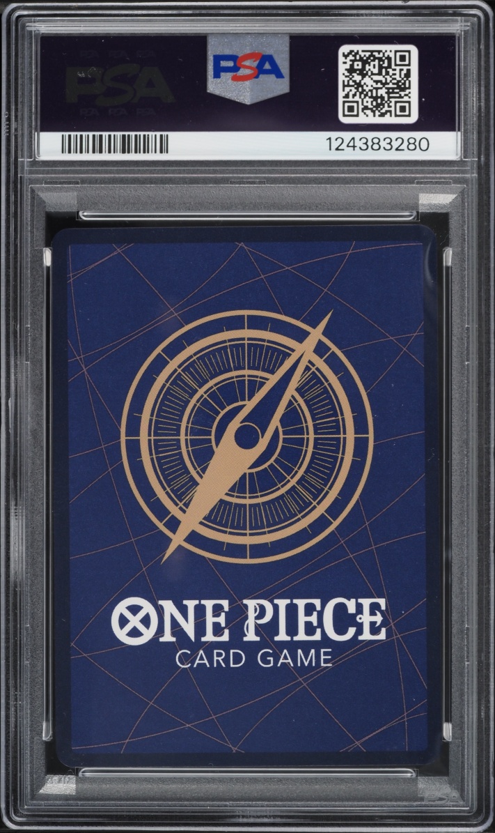 2025 One Piece Japanese Fist Divine Speed 3rd Silver Alt Art Monkey D. Luffy #OP05-119 PSA 10