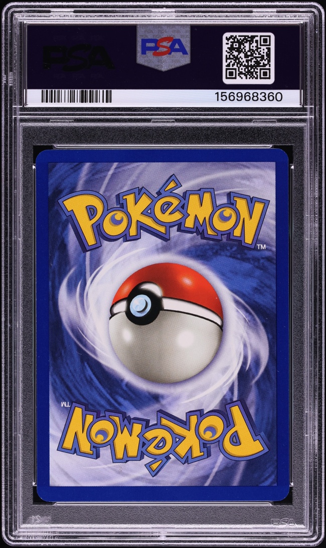 1999 Pokemon Fossil 1st Edition Shellder #54 PSA 9 MINT