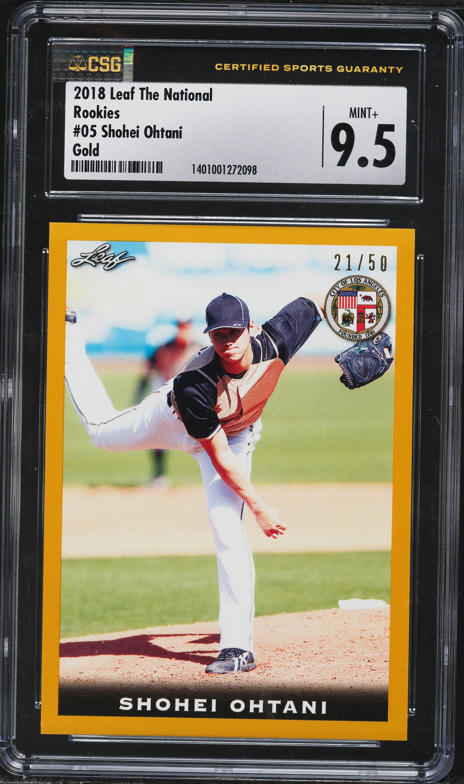 2018 Bowman Shohei Ohtani ROOKIE #49 PSA 10 GEM MINT on Fanatics