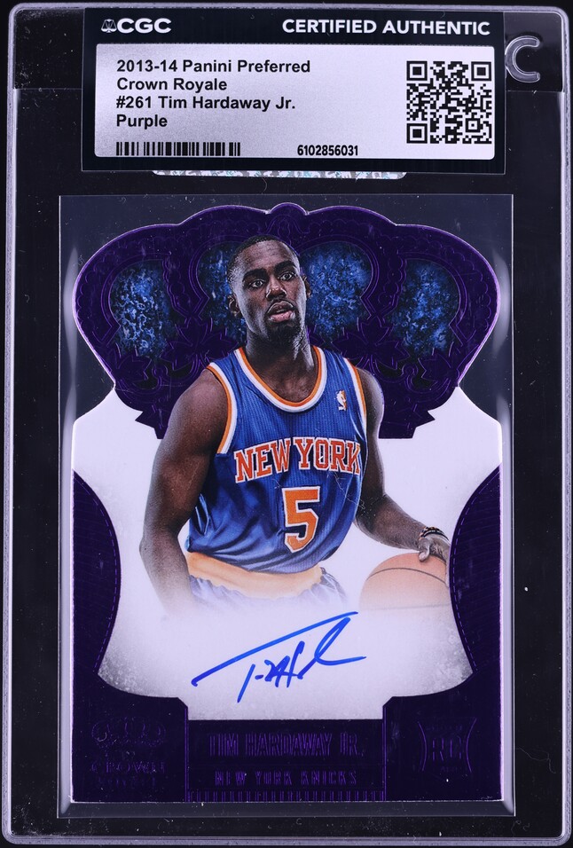 2023 Topps Chrome Cosmic Black Eclipse Ref Tim Hardaway Jr. AUTO