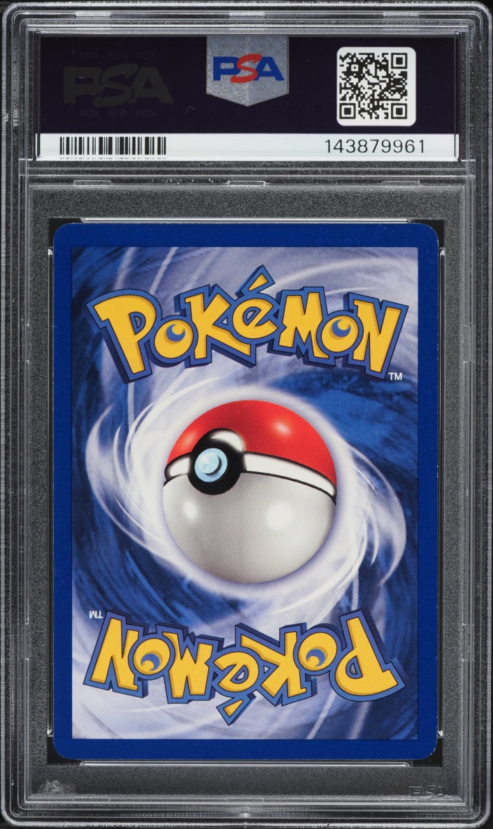1999 Pokemon Base Set Shadowless 1st Edition Machop #52 PSA 8 NM-MT