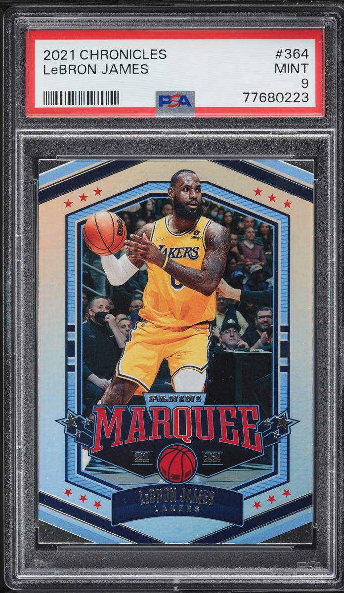 2021 Panini Chronicles LeBron James #364 PSA 9 MINT