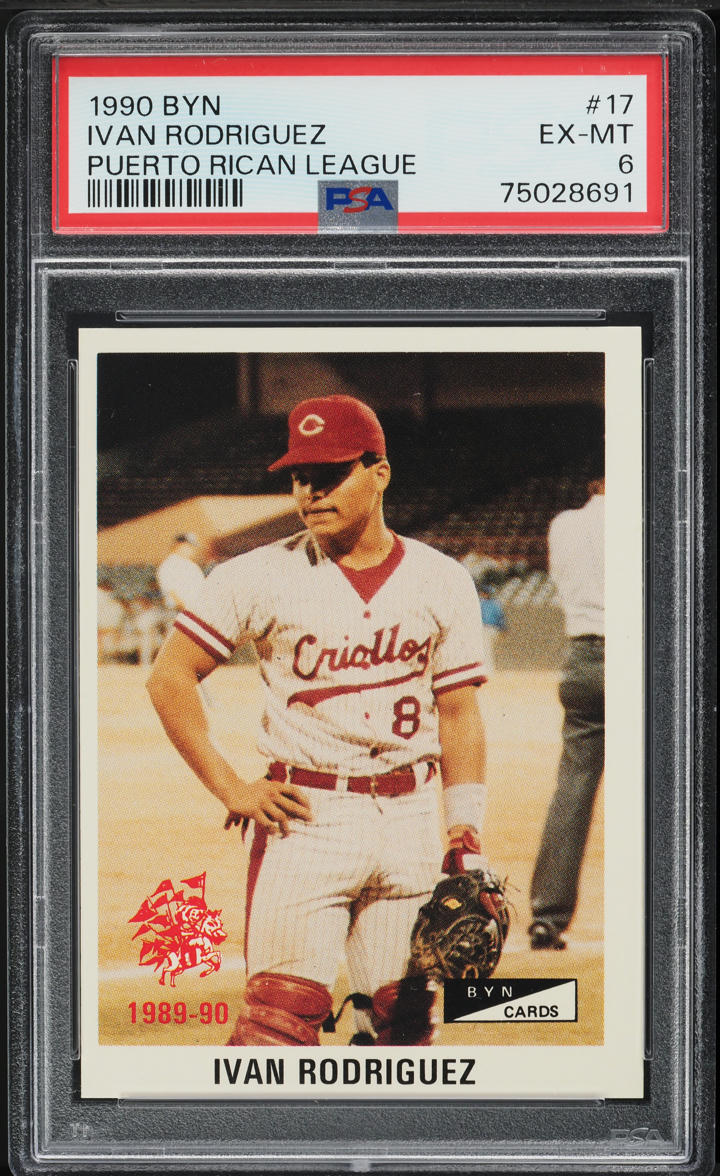1991 Ultra Update Ivan Rodriguez ROOKIE #U-58 PSA 9 MINT on