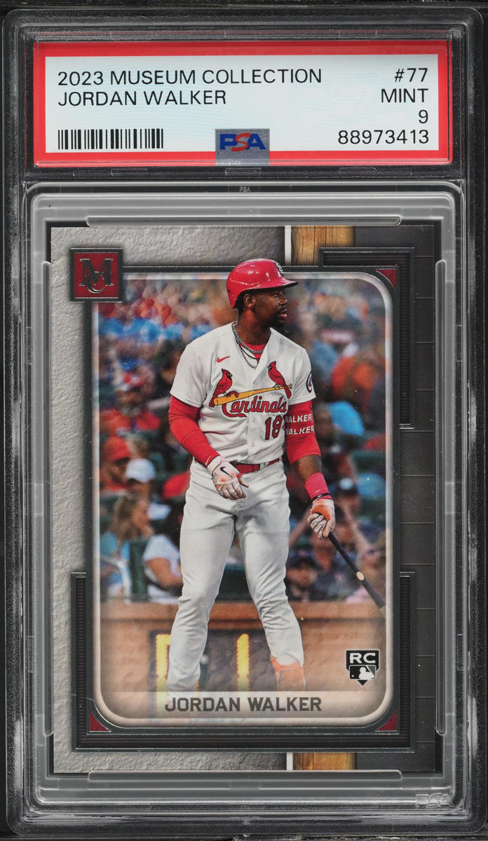 2023 Topps Museum Collection Jordan Walker ROOKIE #77 PSA 9 MINT