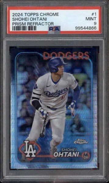 2018 Topps Chrome Prism Refractor Shohei Ohtani ROOKIE #150