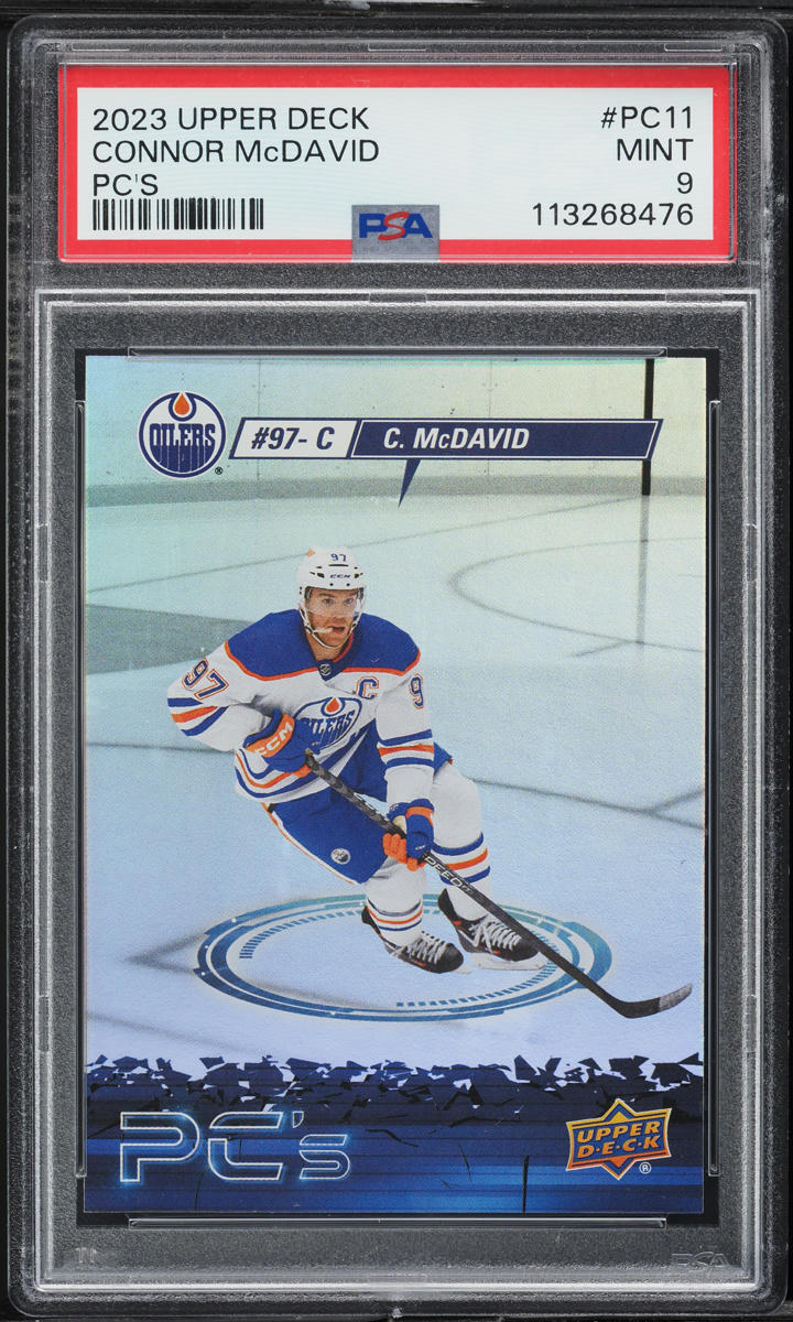 2023 Upper Deck PC's Connor McDavid #PC-11 PSA 9 MINT