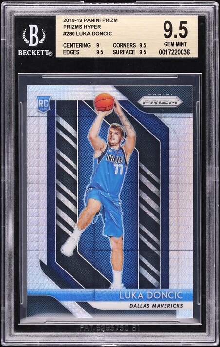 希少！【BGS9.5】rc doncic 2018 panini mosaic 2018-19 PANINI PRIZM MOSAIC #68 LUKA DONCIC ROOKIE RC BGS