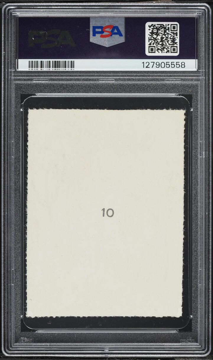 1958 Editora Aquarela Ltda. Brasil Campeao Mundial De Futebol Pele ROOKIE AUTO DNA 10 #10 PSA 3