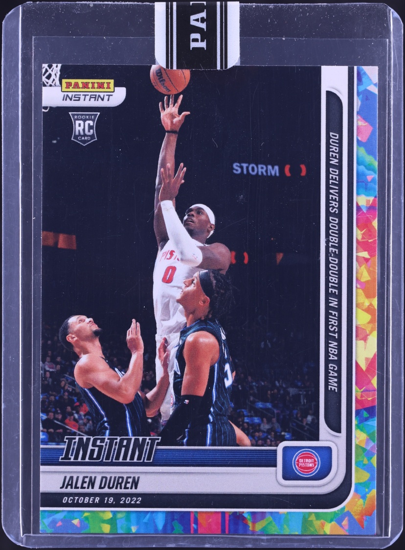 2022 Panini Instant Versicolor Jalen Duran ROOKIE /5 #4