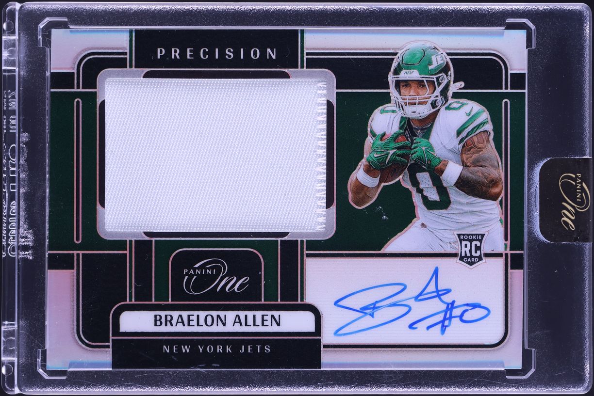 2024 Panini One Braelon Allen ROOKIE PATCH AUTO /99 #314