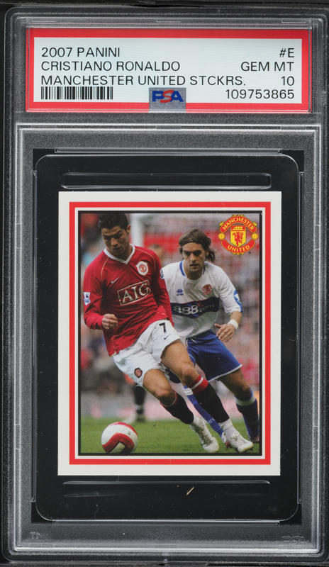 2004 SP Authentic Manchester United Cristiano Ronaldo #67