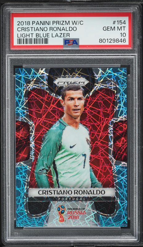 2018 Panini Prizm World Cup National Landmarks Mojo Cristiano