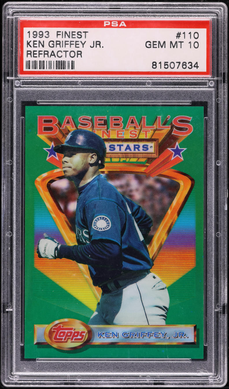1993 Finest Refractor Ken Griffey Jr. #110 PSA 10 GEM MINT