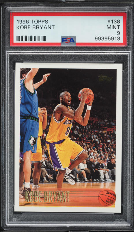 1996 Topps Draft Redemption Kobe Bryant ROOKIE #DP13 PSA 10