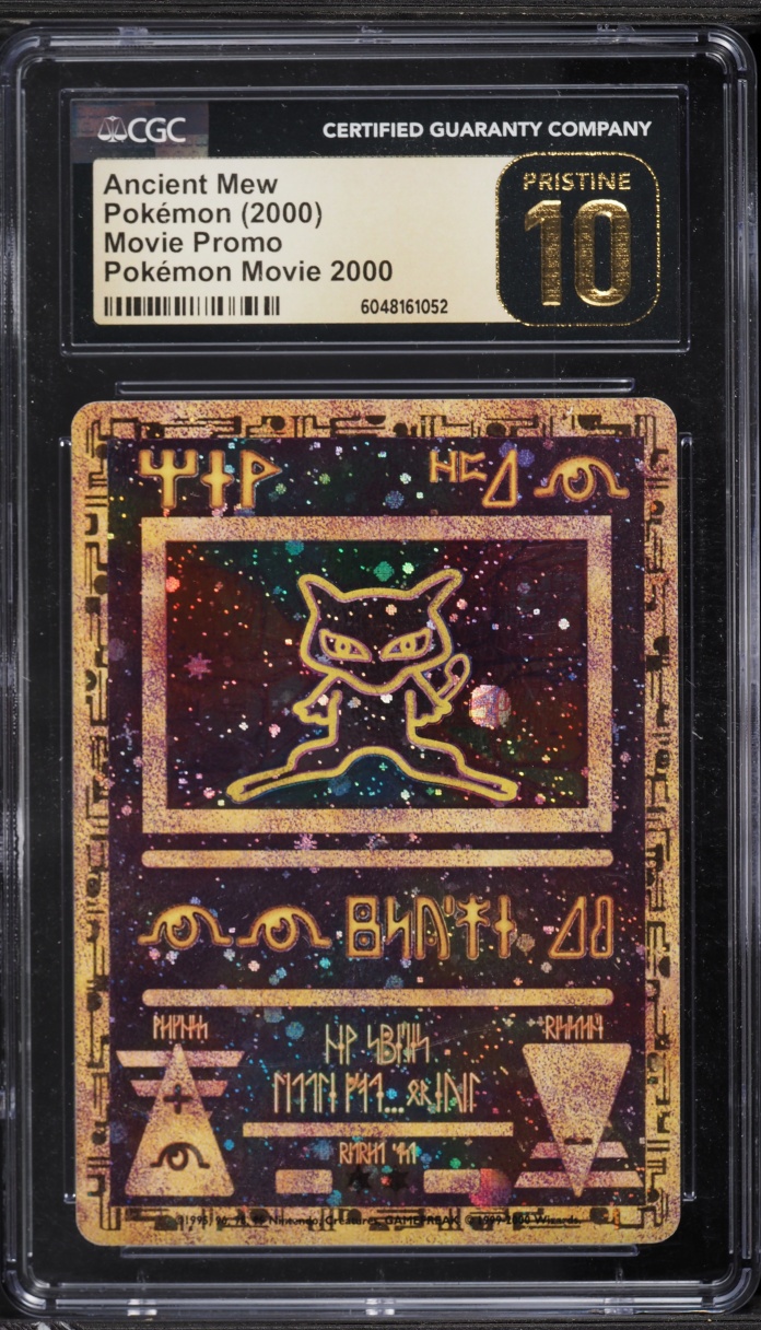 2000 Pokemon Movie Promo Ancient Mew CGC 10 PRISTINE