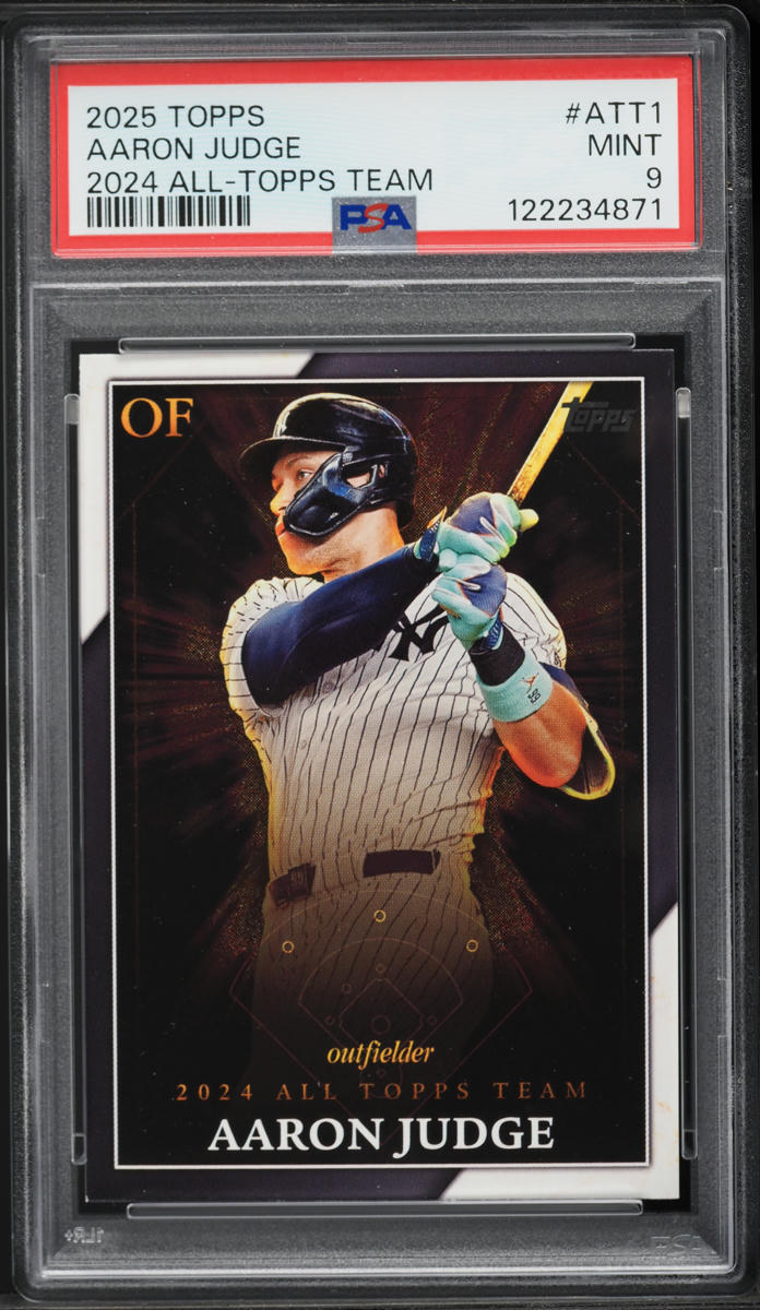 2025 Topps '24 All-Topps Team Aaron Judge #ATT1 PSA 9 MINT