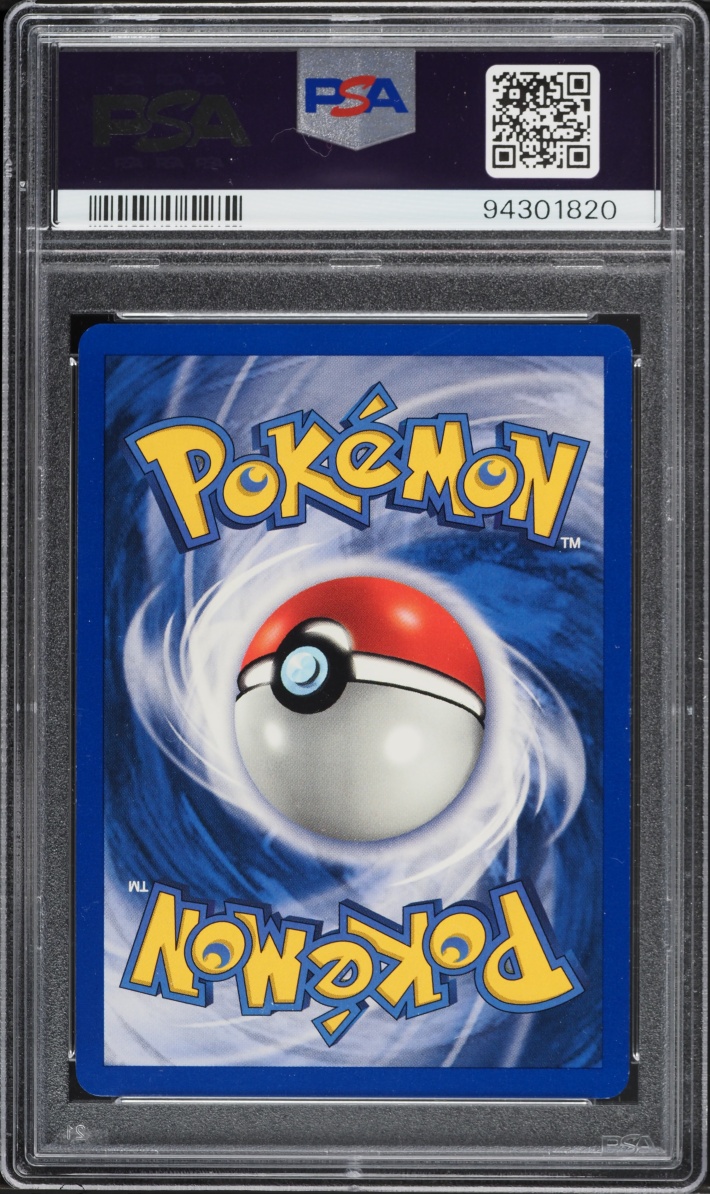 1999 Pokemon Base Set Shadowless 1st Edition Water Energy #102 PSA 9 MINT