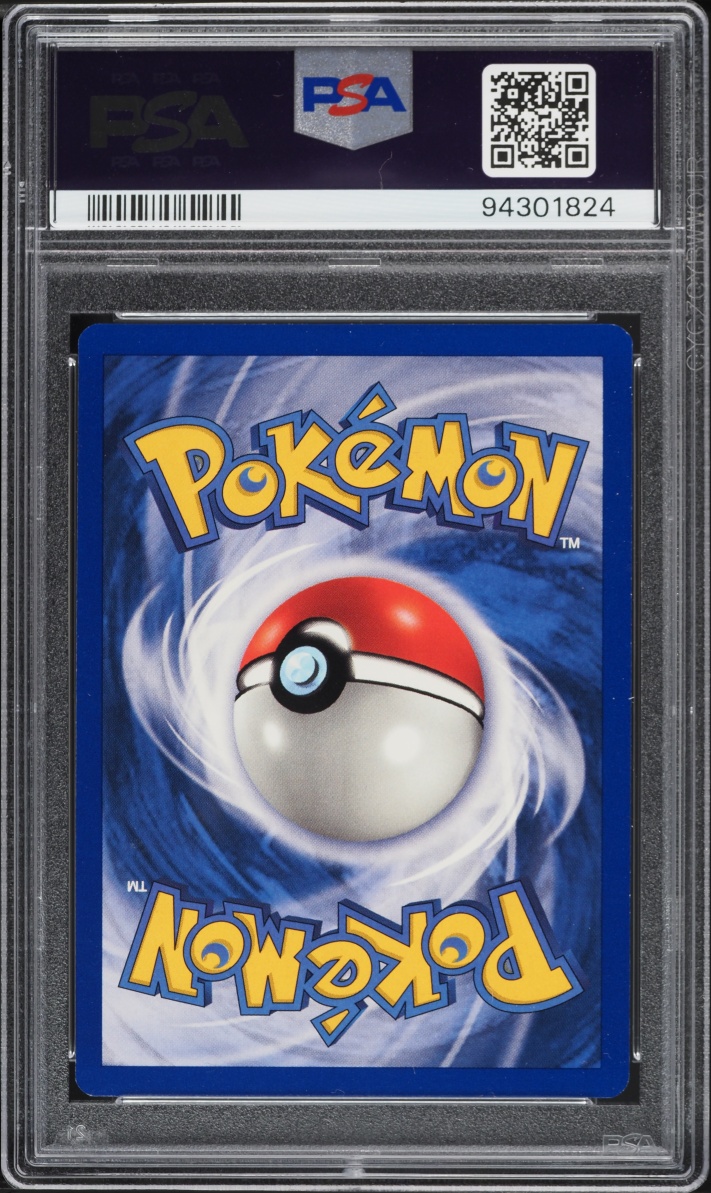 1999 Pokemon Base Set Shadowless 1st Edition Water Energy #102 PSA 9 MINT