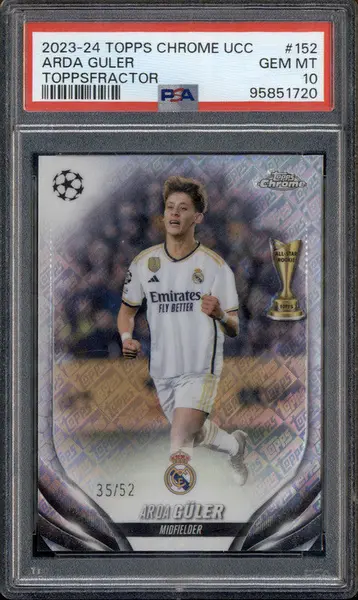 2023 Topps Chrome UEFA Club Competitions Toppsfractor #152
