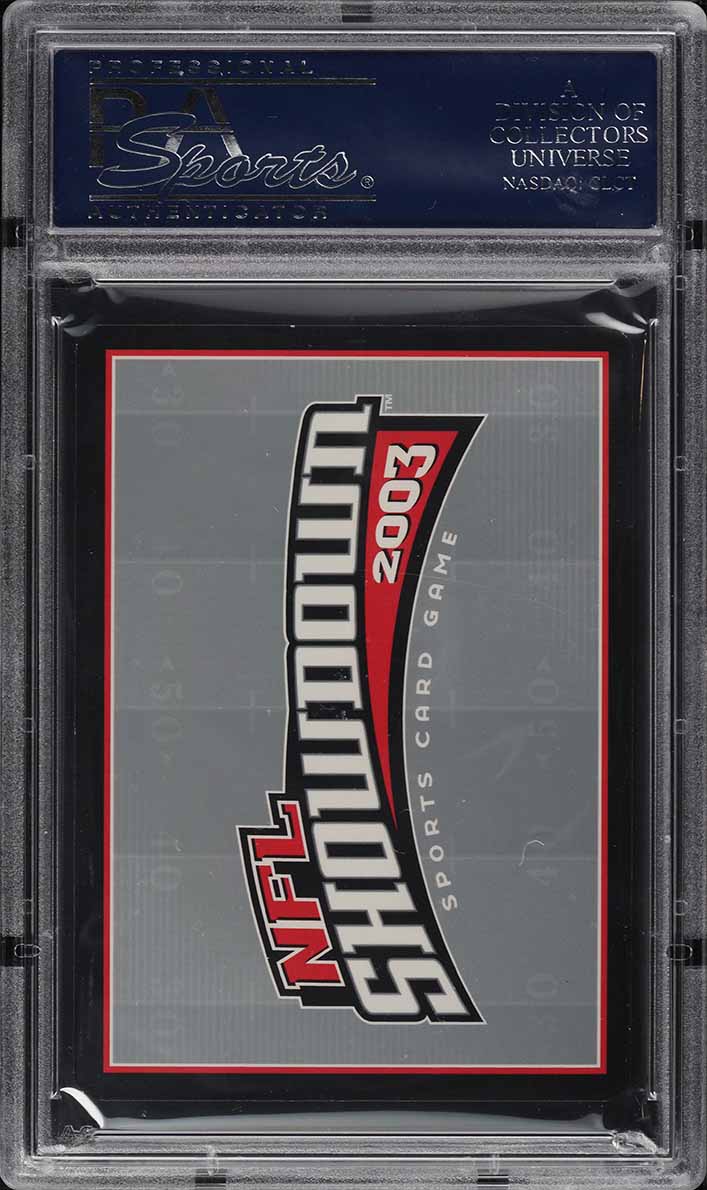 2002 NFL Showdown Peyton Manning #135 PSA 10 GEM MINT
