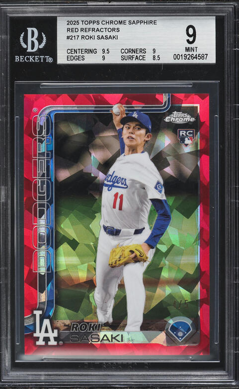 2024 Dream Order Pbp02 Pacific League Booster Roki Sasaki #M01 PSA