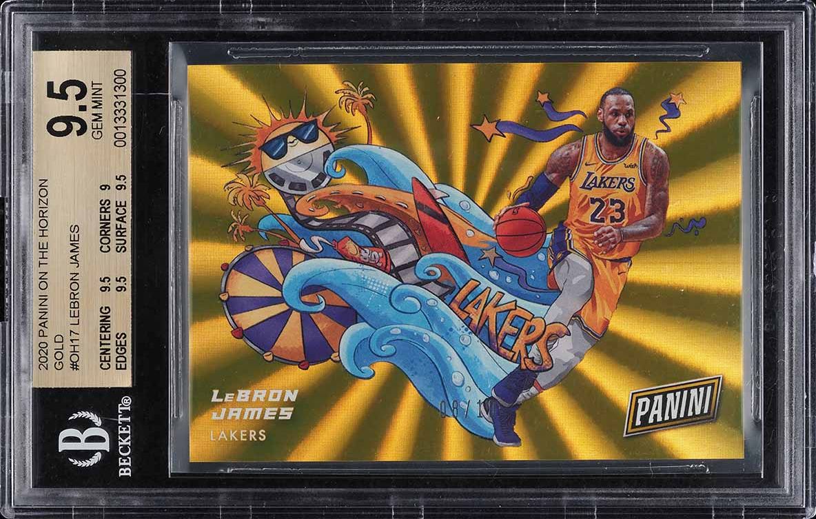 2016-17 Prestige Stat Stars #5 LeBron James on Fanatics Collect