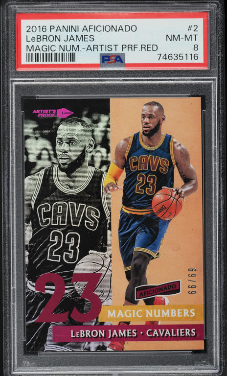 2016-17 Prestige Stat Stars #5 LeBron James on Fanatics Collect