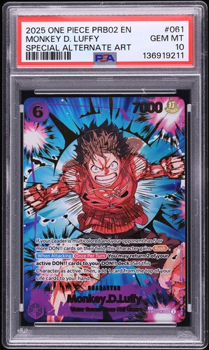 2025 One Piece Promos BVB Match Day '25 Monkey D. Luffy #ST13-003