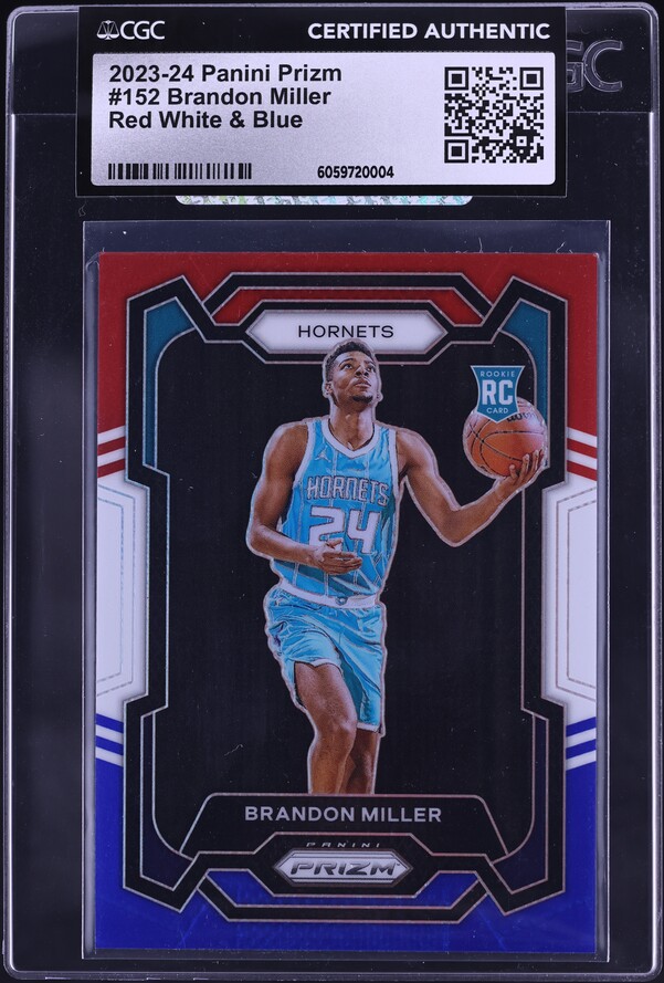 2024 Topps Chrome Sky-Light Orange Geometric Desmond Bane AUTO /25