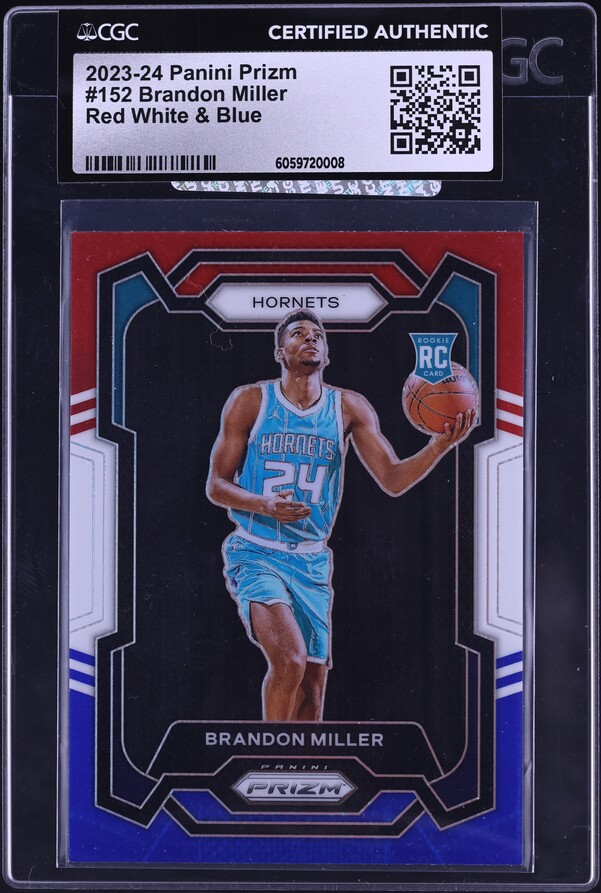 2024 Topps Chrome Sky-Light Orange Geometric Desmond Bane AUTO /25