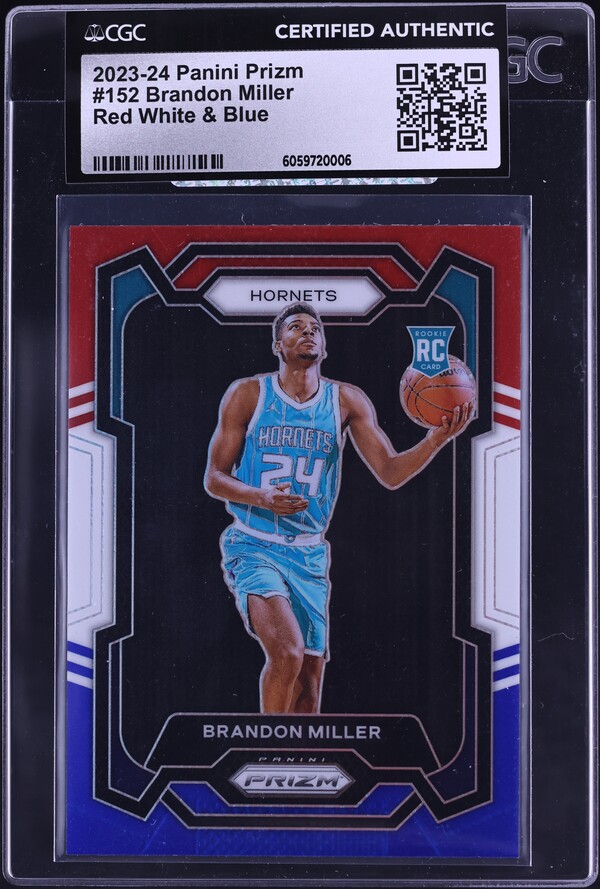 2024 Topps Chrome Sky-Light Orange Geometric Desmond Bane AUTO /25