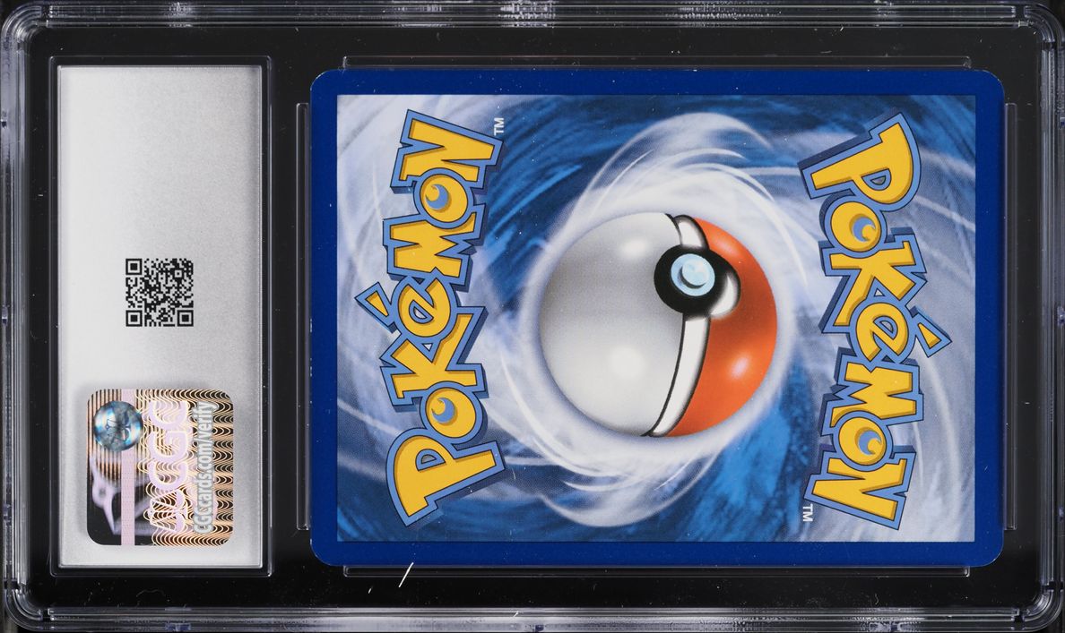 2015 Pokemon XY BREAKthrough Inverted Back Error Holo Florges BREAK #104 CGC 8 NM-MT