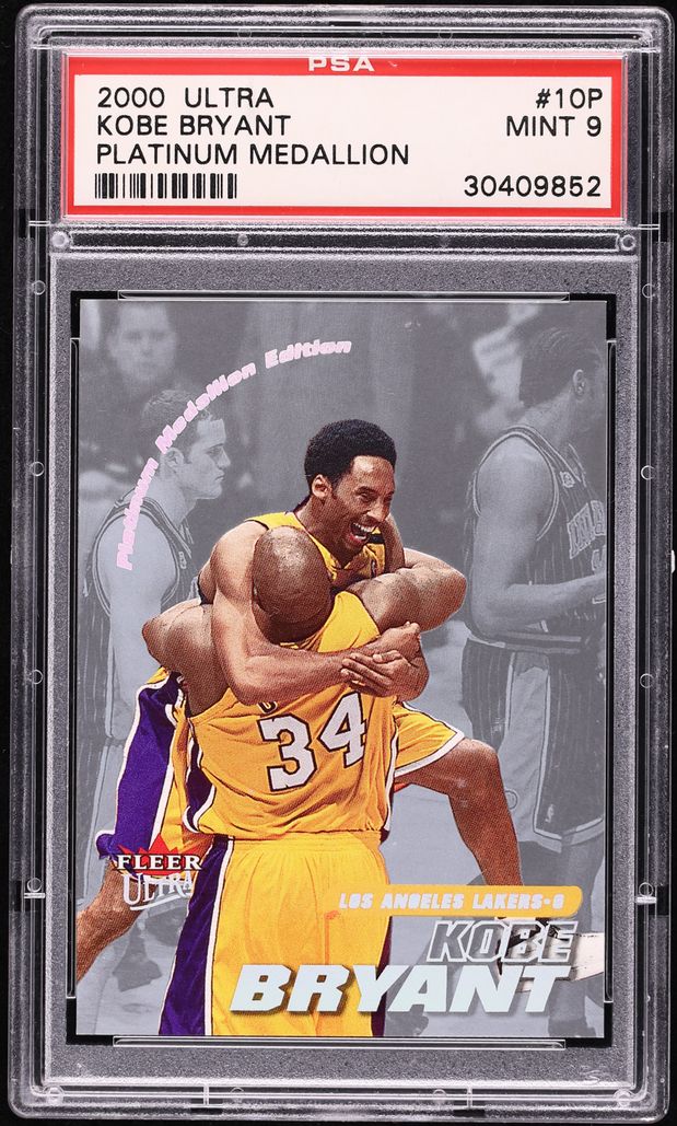 1996 Skybox E-X2000 Star Date 2000 Kobe Bryant ROOKIE #3 PSA