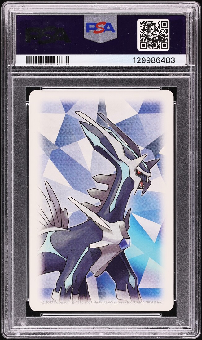 2007 Pokemon Japanese Diamond Poker Set Ace Of Diamonds Pikachu PSA 10 GEM MINT