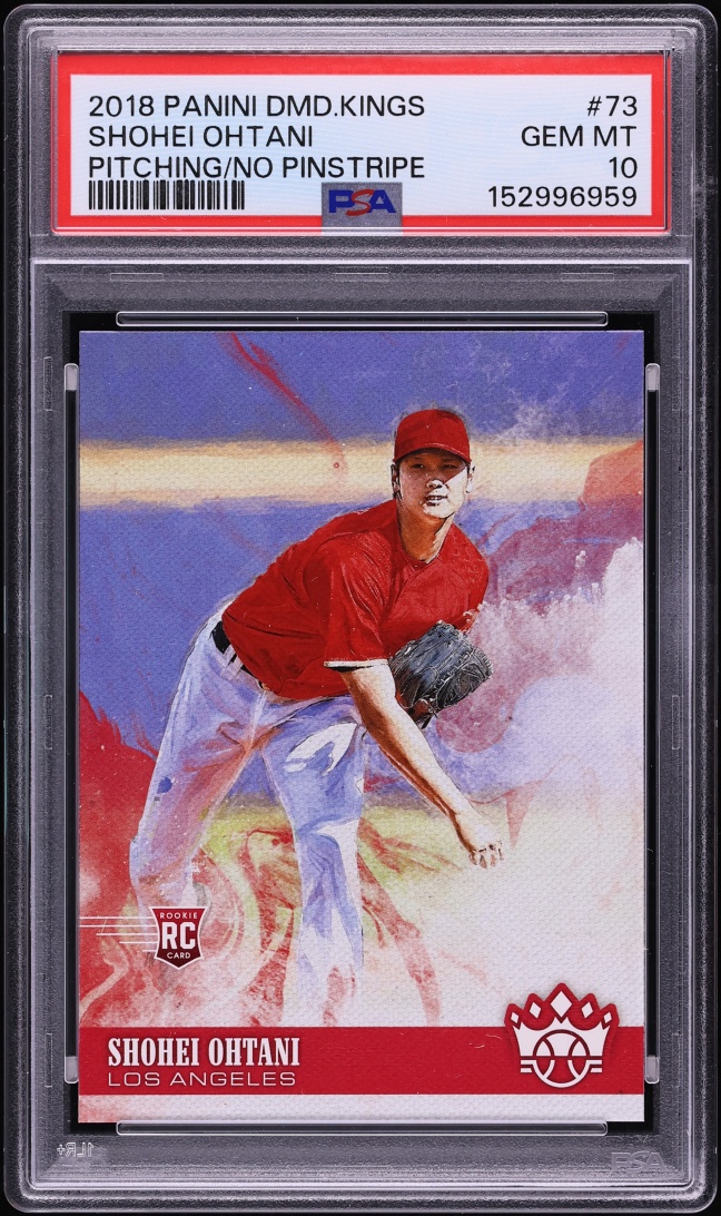 2018 Panini Diamond Kings Shohei Ohtani ROOKIE #73 PSA 10 GEM MINT