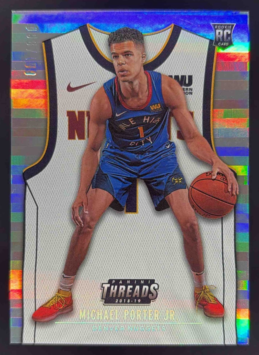2018 Panini Impeccable Stainless Stars Michael Porter Jr. ROOKIE