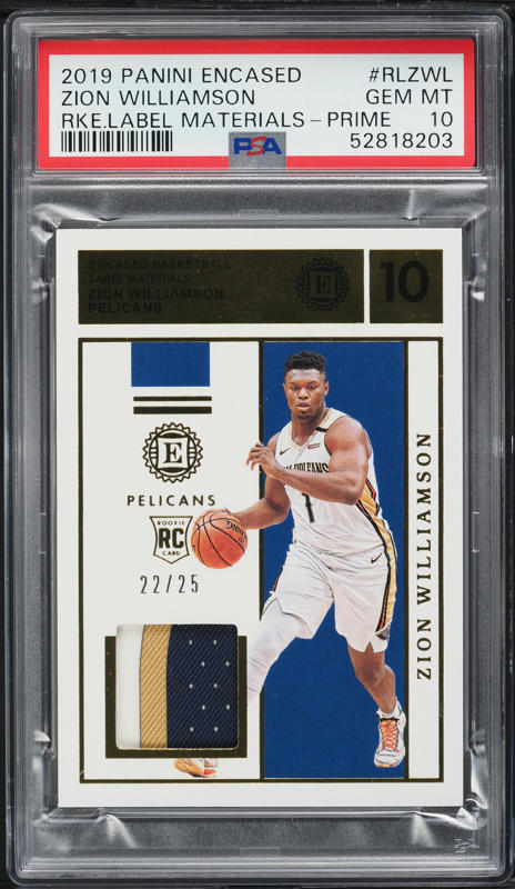 2024-25 Panini Prizm Silver Zion Williamson #10 CGC AUTH on