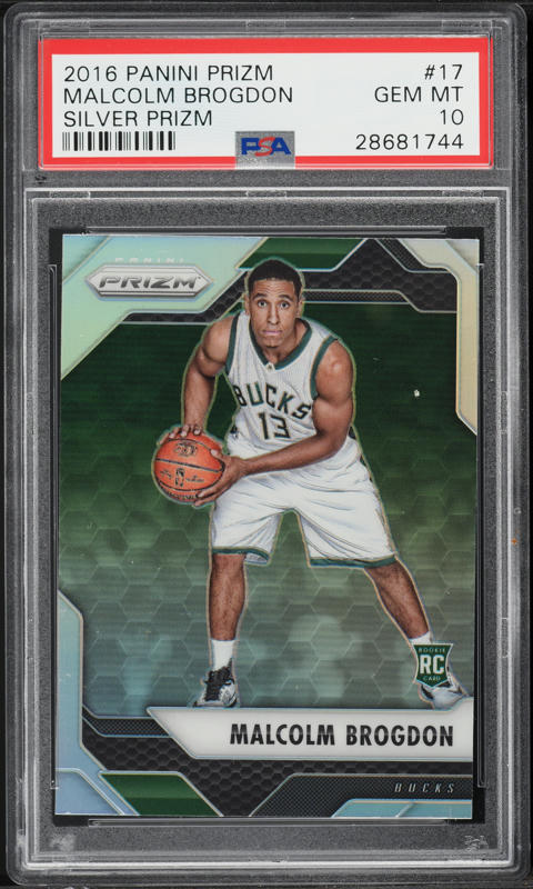 2016 Donruss Basketball Malcolm Brogdon ROOKIE #179 PSA 9 MINT on
