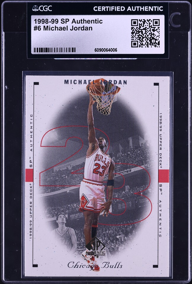 2001 SP Authentic Star Signatures Michael Jordan AUTO DNA 10