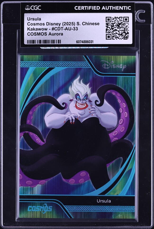2025 Topps Chrome Disney Ursula #62 CGC AUTH on Fanatics Collect