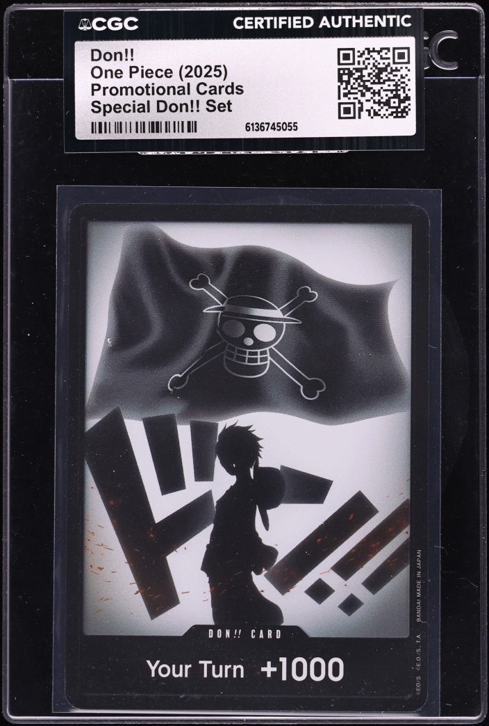 2025 One Piece Promotional Cards Special Don!! Set Don!! CGC AUTH on ...