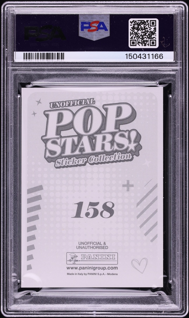 2025 Panini POP Stars! Taylor Swift #158 PSA 9 MINT - Photo 2