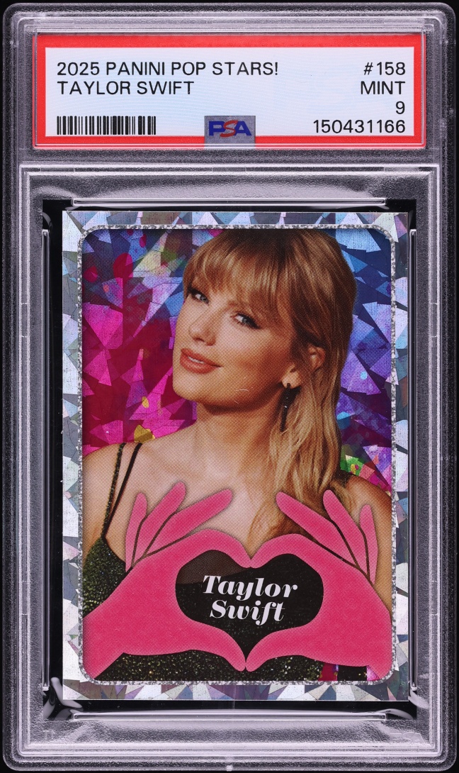 2025 Panini POP Stars! Taylor Swift #158 PSA 9 MINT