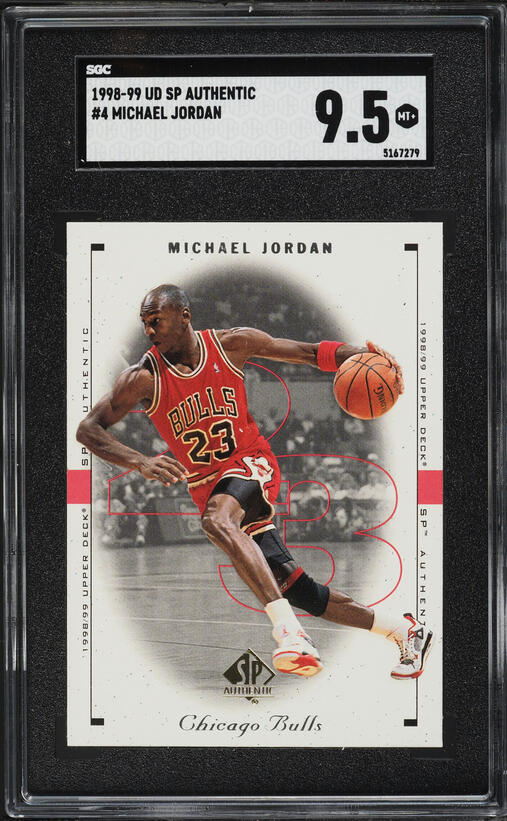 2004 Upper Deck National Trading Card Day Michael Jordan #UD-8 SGC