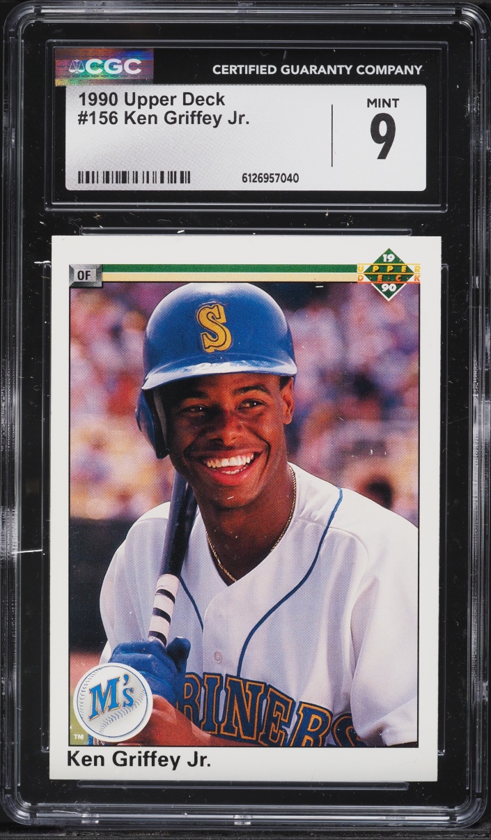 1990 Upper Deck Ken Griffey Jr. #156 CGC 9 MINT